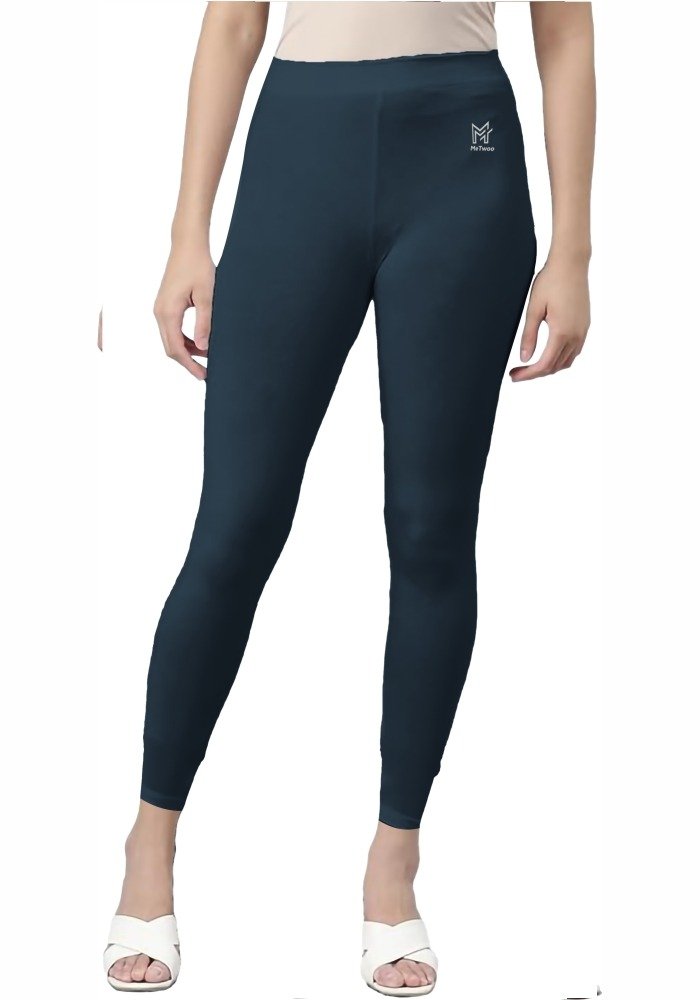 Navy Color Leggings - Image 4