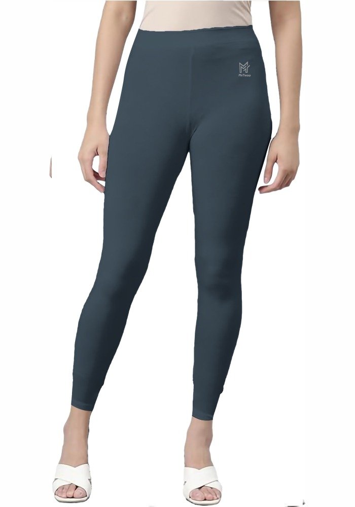 Dark Grey Leggings - Image 2