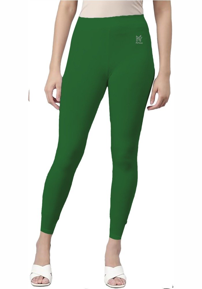 Olive Green Leggings - Image 3