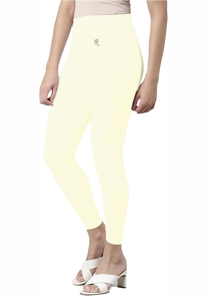 Off White Color Leggings